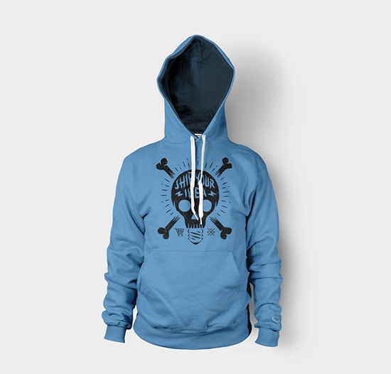 Blue Hoodi